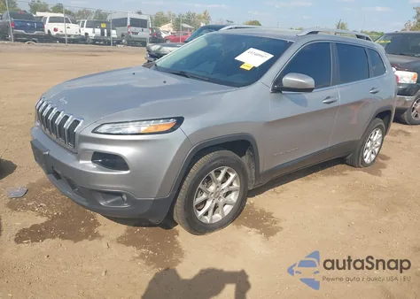 2017 Jeep Cherokee Latitude 4X4 из США, поврежденный, VIN 1C4PJMCS5HW529744